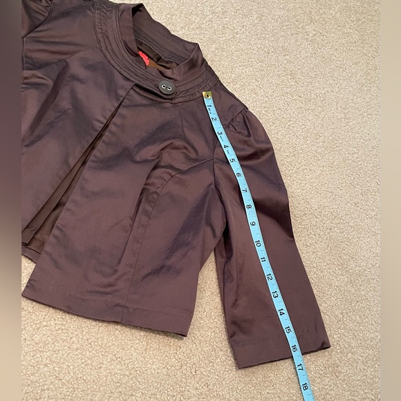 Forever Twenty One - Brown Dress Jacket - Size: Medium - Picture 6 of 7